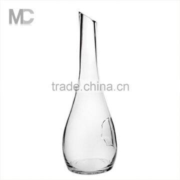 High quality centrifuge clear glass wine decanter