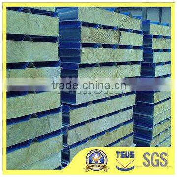 Exterior Wall 80kg/m3 Rock Wool Fireproof Insulation With Metal Coating photo-3