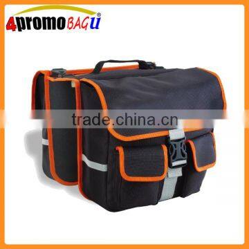 China Factory Double Bike Panniers Bicycle Rear Rack Bike Accessories Bag