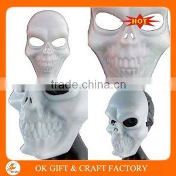 White Plastic Halloween Scary Horror Mask Party Mask For Sale photo-3
