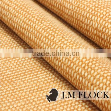 American upholstery textile bedding material flocked coil beam air bed fabric