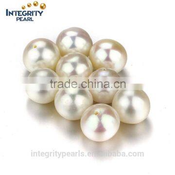 10.5-11mm AA near round large freshwater pearl beads