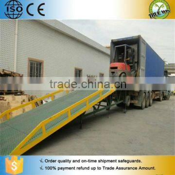 China factory price hot sell container loading dock ramp slope