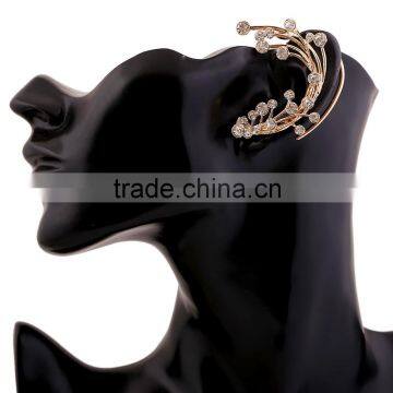 Diamond jewelry branch earring women jewelry wholesale