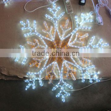 led 3d snowflake motif light/led 3d motif snowflake christmas light