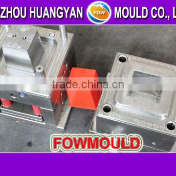 Square plastic flower pot injection mold/mould