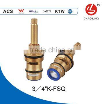 3/4 quick open brass cartridge upc shower faucet cartridge