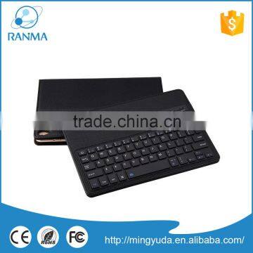 High Quality Flip Bluetooth Keyboard Leather Case for Ipad Pro