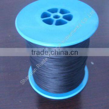 Coated Wax Black Polyester Thread