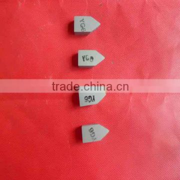 Good manufacturer of carbide brazed tips c122 in China