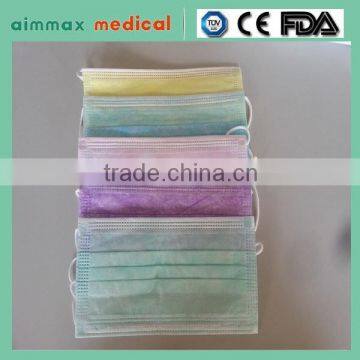 Favorites Compare 1ply decoration face mask made of nonwoven fabric and material with tie on for medical and surgical use