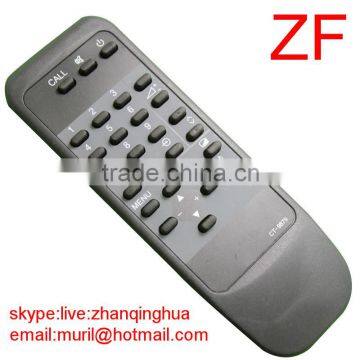 Black 26 Keys CT-9879 REMOTE CONTROL for Toshiba LCD TV with Whole PVC Cover 2*AAA Battery ZF Factory UNIVERSAL REMOTE CONTROL