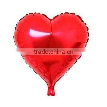 red mylar heart helium balloon red ,10inch, Foil Balloons, 100 pcs/lot, Free Shipping