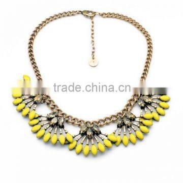 fashion jewelry necklace new coming statement necklace for USA and Europe