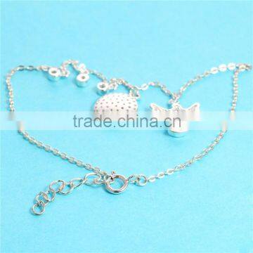 Wholesale Solid Silver Vintage Charm Bracelet Bohemian Bracelet photo-4