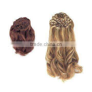 Rose Shaped Wiglet - Human Hair