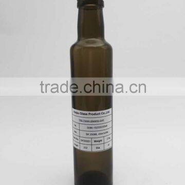 Wholesales 250ml Olive Oil Glass Bottle