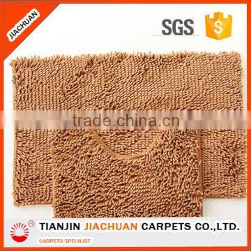 Washable 2 or 3pieces Anti Slip Bathroom Mat Sets Wholesale