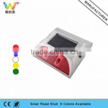 Aluminum with 3M reflector one side LED solar powered road marker