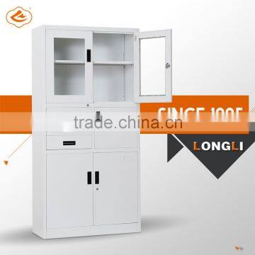 Steel KD Furniture Metal Combination Cupboard With Drawers photo-4