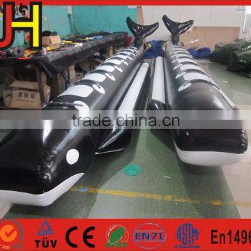 Custom Made High quality 0.9mm Inflatable Shark Boat Price For Sale