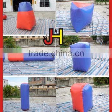 China Sport Inflatable Speedball Bunkers With UL Pump