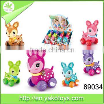 Hot china products wholesale cartoon toy deer wind up toy