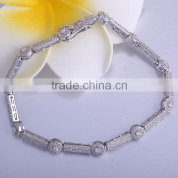 Fashion 925 silver wedding chain bracelet