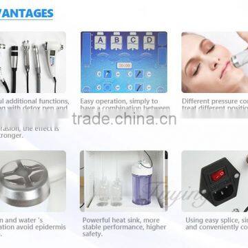 2016 Newest 6 In 1 Dermabrasion Mesotheraphy Machine Microdermabrasion no Needle Machine photo-6