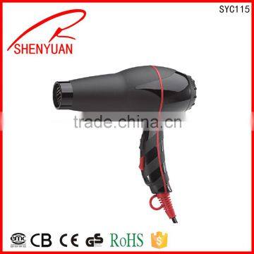 salon commercial DC motor hair dryer Colorful Print Travel Portable Electric hair dryer