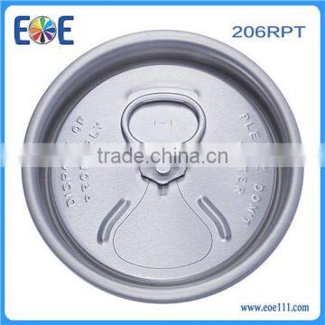 South Africa 206# 57mm aluminum easy open end