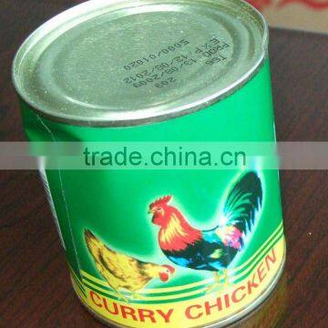 397g curry chicken meat product