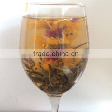 Flower Tea Type And Flavored Tea Product Type Blooming Artistic Green photo-2