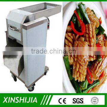 Professional Sleeve-fish Squid roll cutting and carving machine