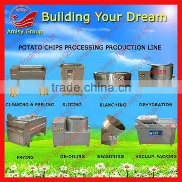 Whole Machines of Potato Chips Making Production Line