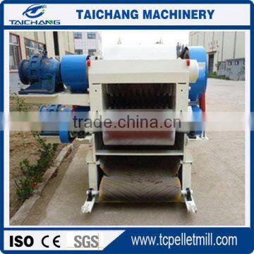 Industrial Electric Drum Wood Chipper for Sale photo-2