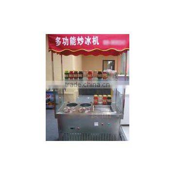 high efficiency frying ice pan machine for sale