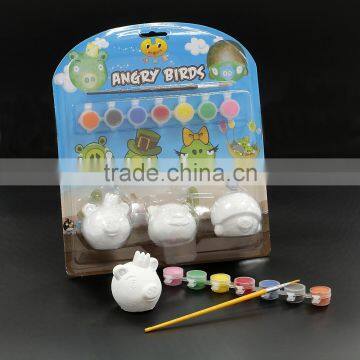 Non-toxic Gypsum Graffiti Toy With Paint Set for Children photo-2