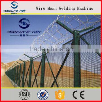 Rot Proof High Security 358 Fence for Prison Easily Assembled Security Fence for Sale