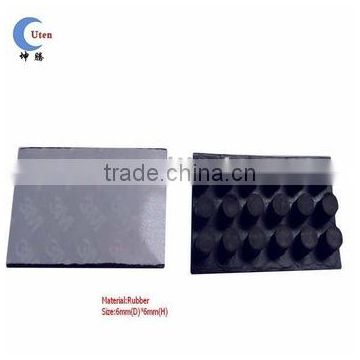 Anti-friction silicone foot pads for electronic products