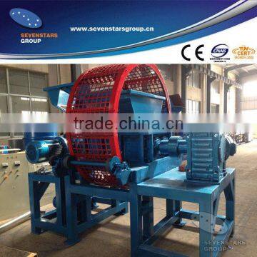 Waste Tire recycling shredder
