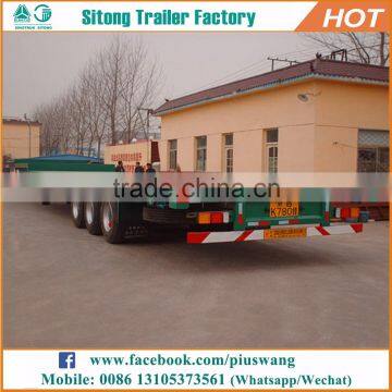 Factory Direct 3 Axles 20 40 Feet Container Platform Truck Trailer Shipping Container Trailers for Sale photo-5