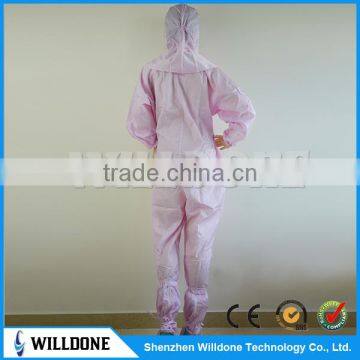 High Quality Cleanroom Uniform Esd Smock With Cap photo-6