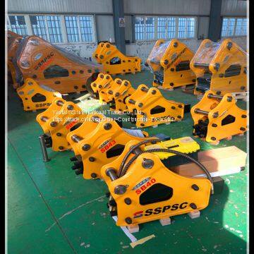 side type hydraulic breaker hammer with