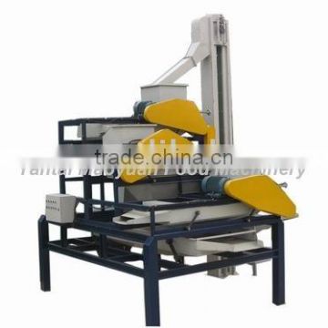 Almond shelling machine