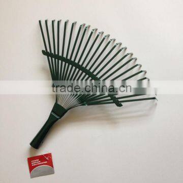 Sturdy Lawn/Leaf Rake Head With 22 Tines