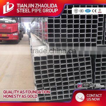 Zinc Coated 200 g - 500 g Hollow Section Square Steel Tube for Greenhouse Furniture Fence Post photo-6