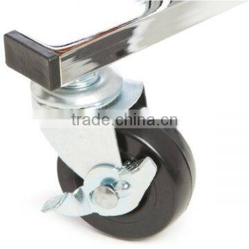 Chrome 10-Tier Rolling Shoe Rack photo-4