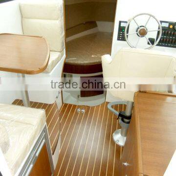 9m CE Approved Fishing Cabin Boat, Fiberglass Cabin Boat photo-3