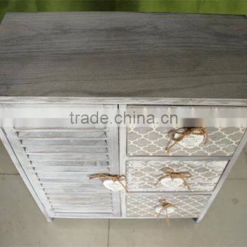 Unfinished Multi-function Wood Ambry photo-5